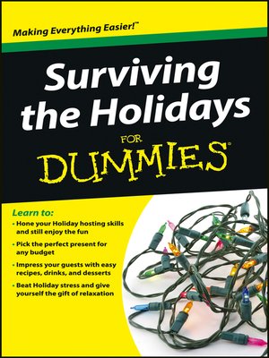 cover image of Surviving the Holidays For Dummies